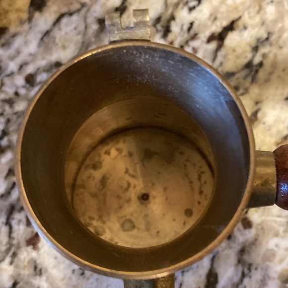 Vintage Brass Arabic Turkish Dallas Coffee Pot Decor - Picture 7 of 7